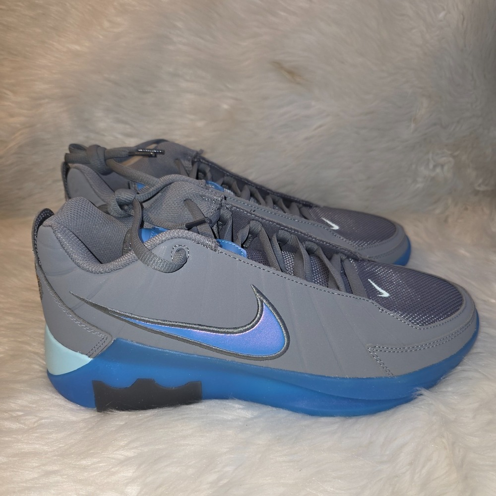 Size 10 - Nike LeBron Witness 9 Cool Grey Glacier Ice Aurora Blue